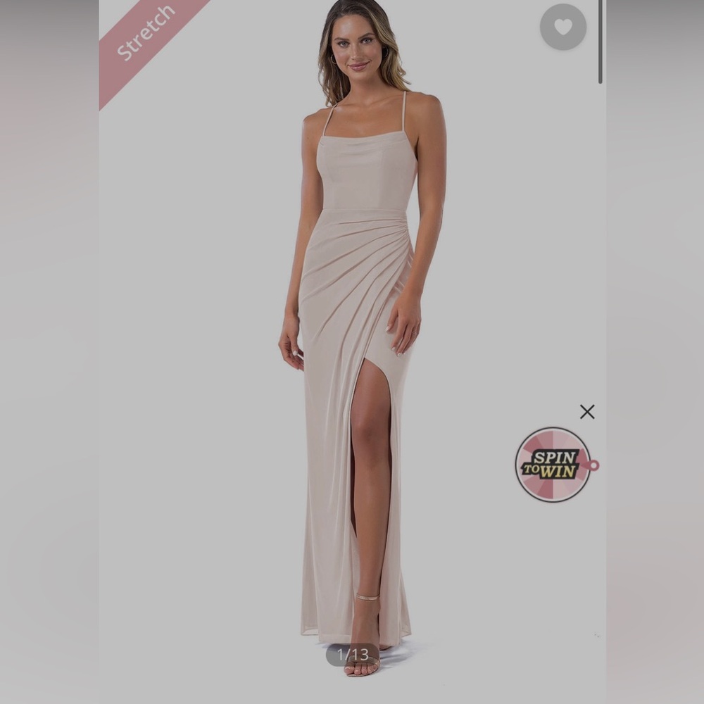Azazie Kalea Vintage Rose Dress